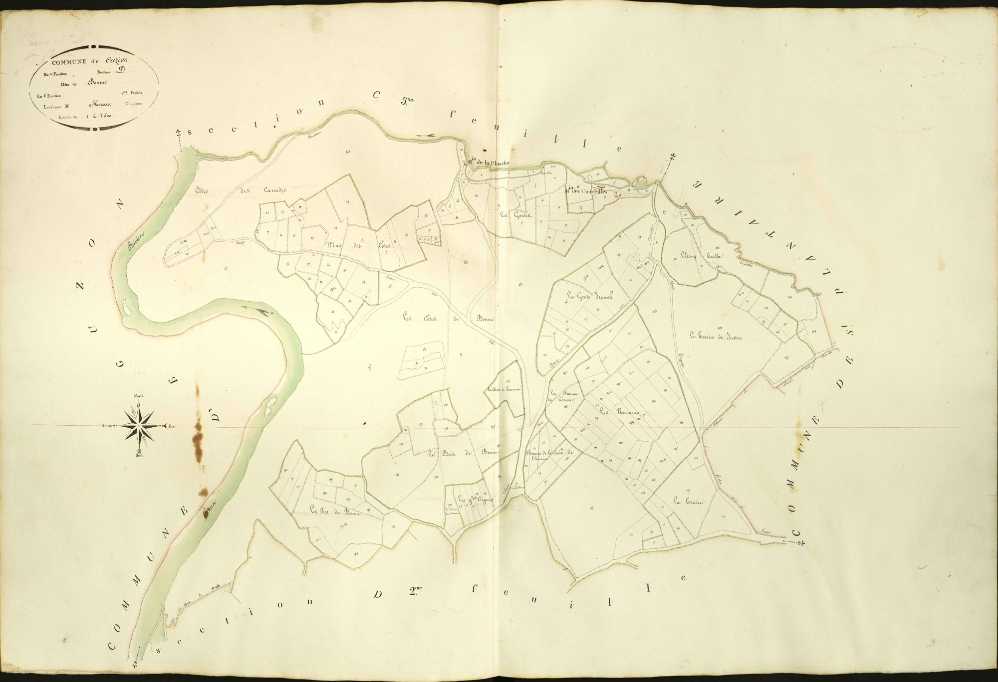 Cuzion - Section D1, dite de Bonnu.