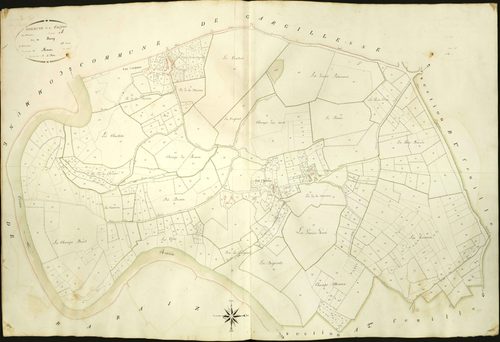 Cuzion - Section A1, dite du Bourg.