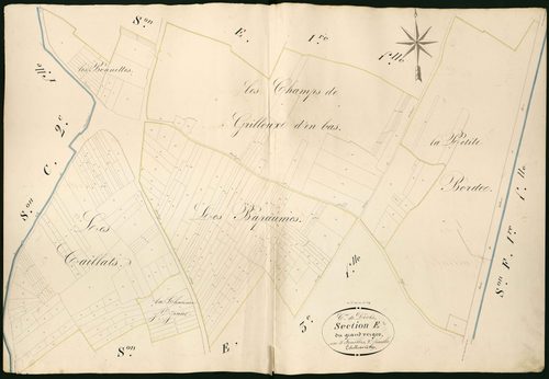 Déols - Section E2, dite du Grand Verger.