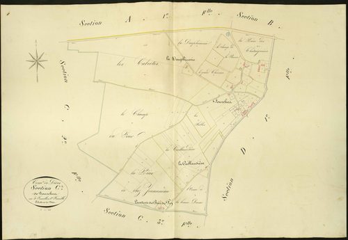 Diors - Section C1, dite de Fourches.