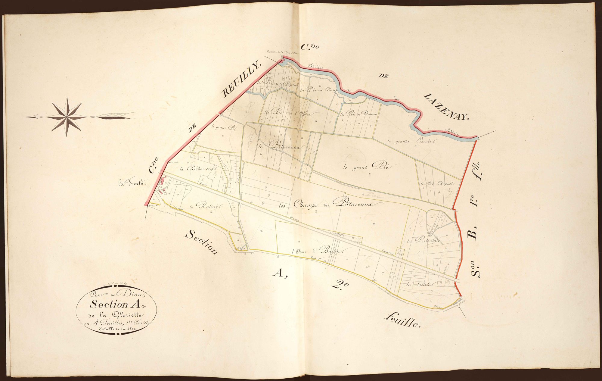 Diou - Section A1, dite de la Gloriette.