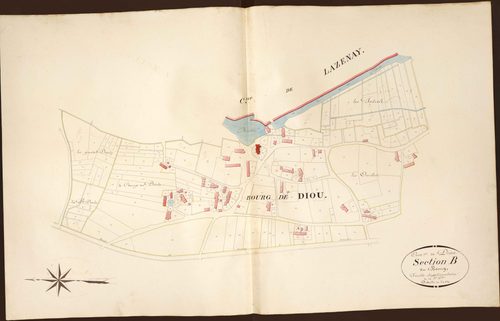Diou - Section B1, feuille supplémentaire.