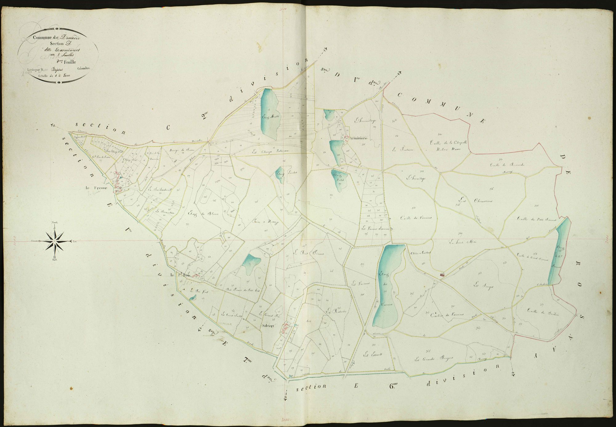 Douadic - Section D2, dite d'Arminiers.
