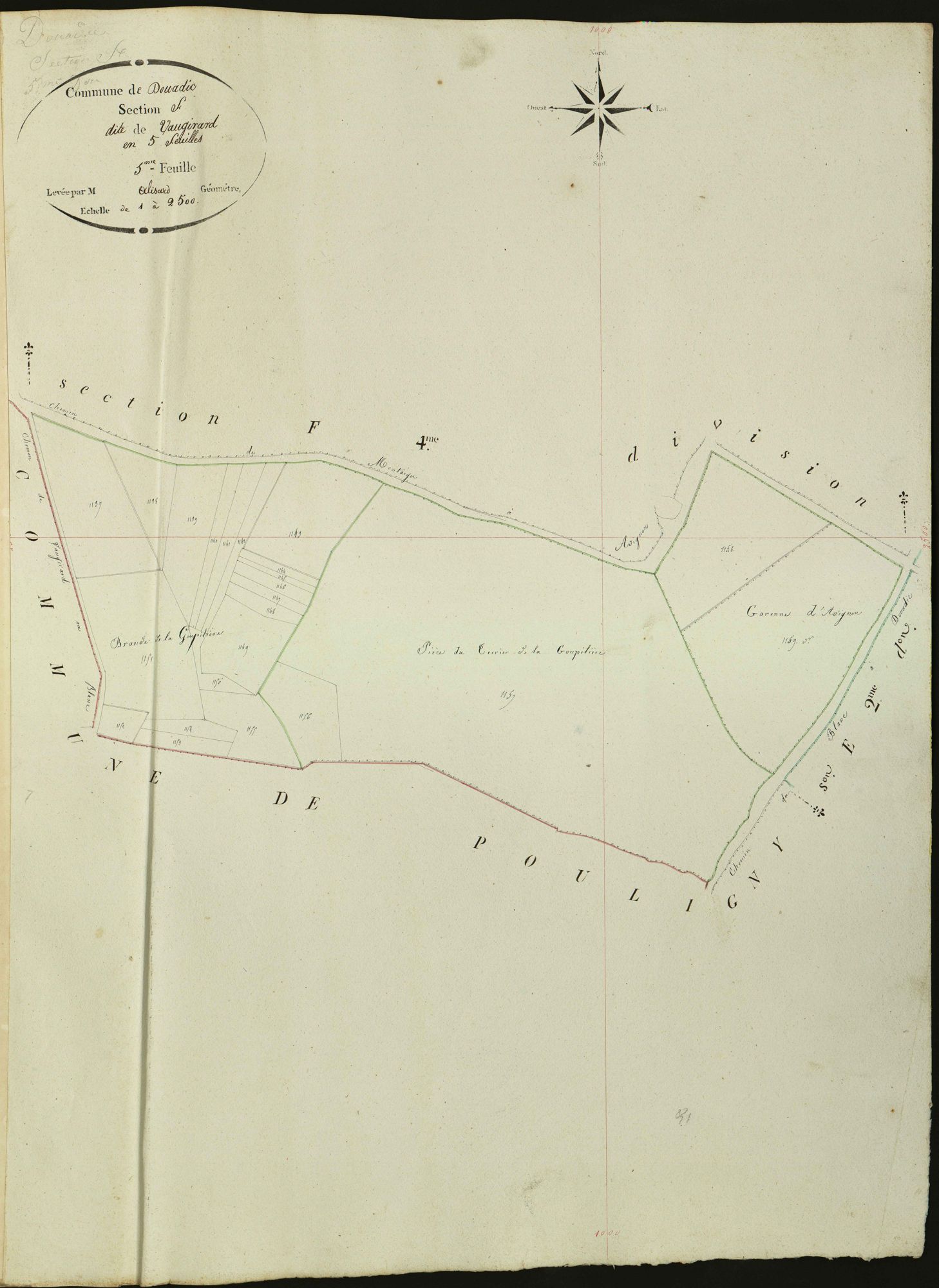 Douadic - Section F5, dite de Vaugirard.