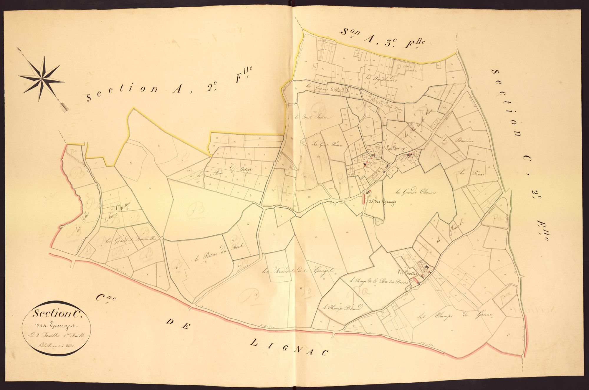 Dunet - Section C1, dite des Granges.