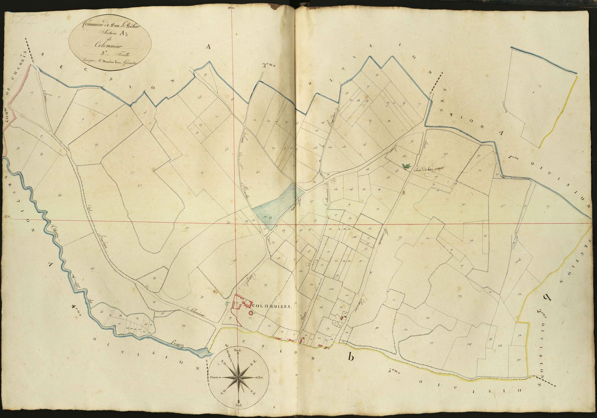 Dun-le-Poëlier - Section A3, dite de Colommier.