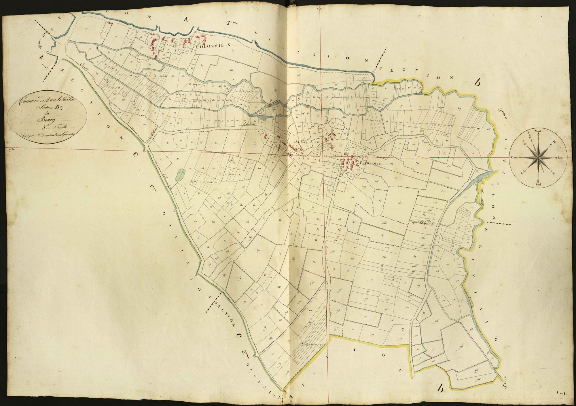 Dun-le-Poëlier - Section B5, dite du Bourg.