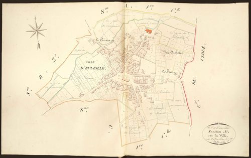 Ecueillé - Section A2, dite de la Ville.