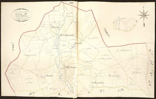 Ecueillé - Section B1, dite de la Forlière.