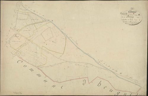 Ecueillé - Section G2, dite du Bourg (ancienne section C2 de Cloué).