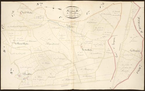 Ecueillé - Section H2, dite de l'Ecoublère (ancienne section D2 de Cloué).