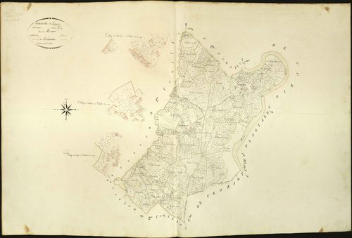 Eguzon-Chantôme - Section D1, dite de Meissan (ancienne commune d'Eguzon).