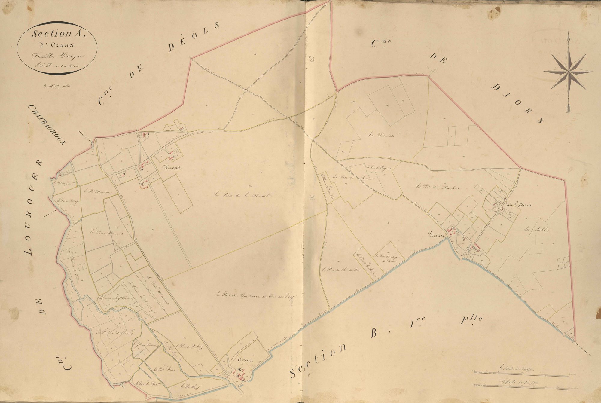 Etrechet - Section A, dite d'Ozans.