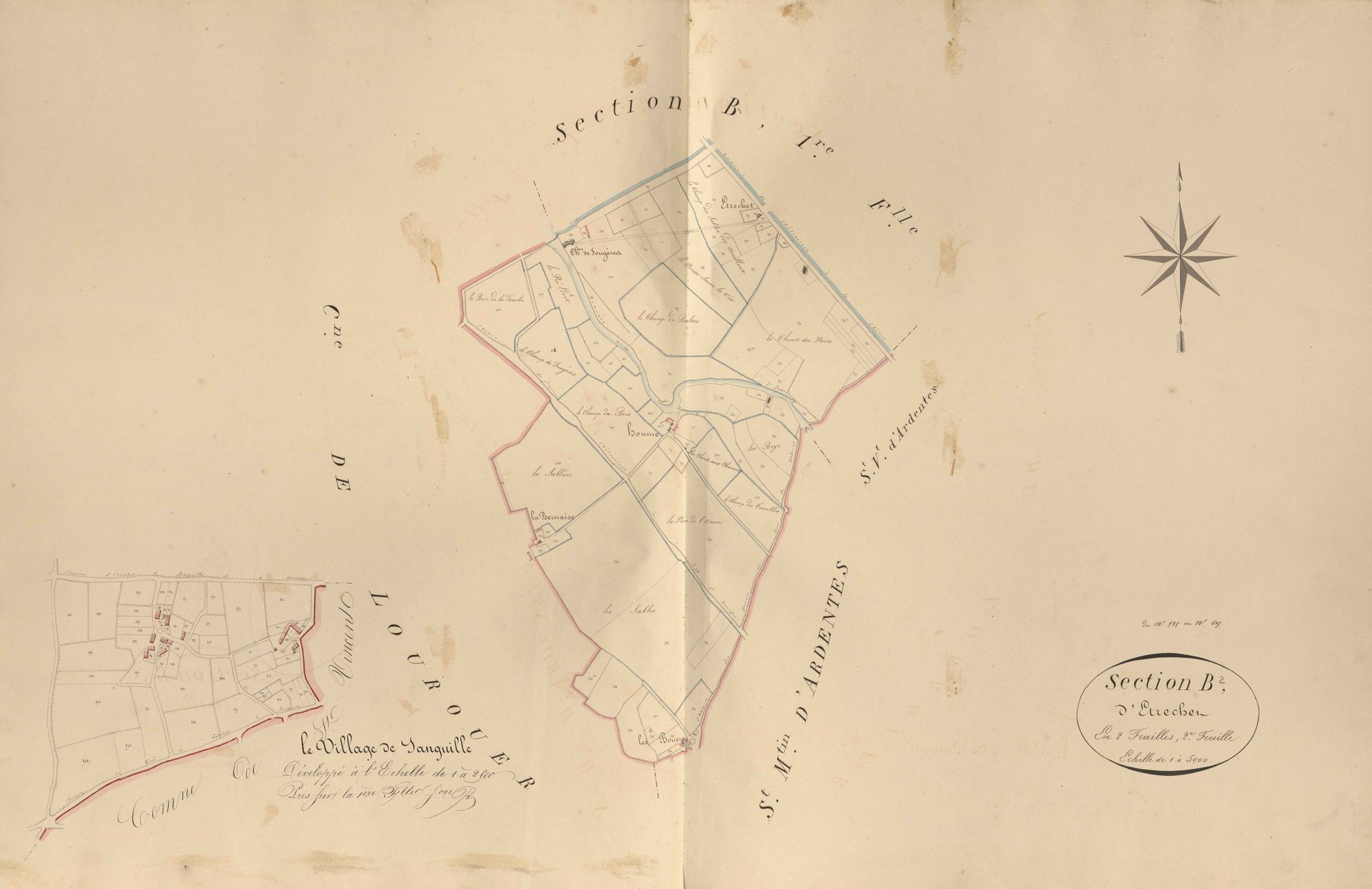 Etrechet - Section B 2, dite d'Etrechet.