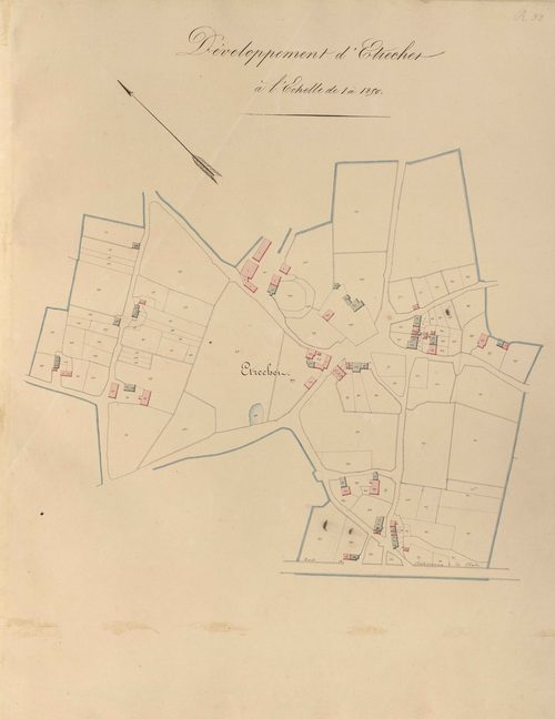 Etrechet - Section B1, Développement d'Etréchet.