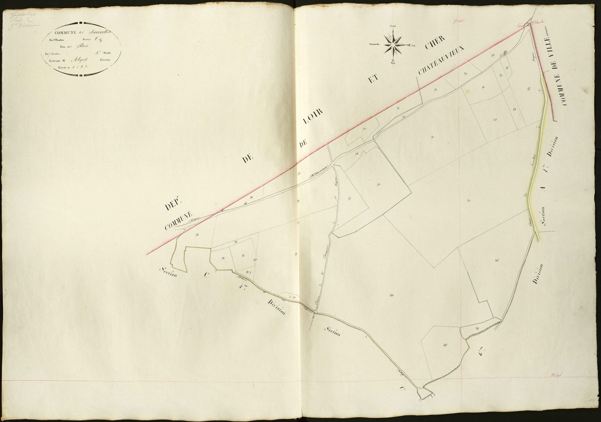 Faverolles - Section C5, dite des Bois.