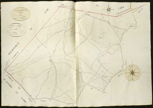 Faverolles - Section C1, dite des Bois.