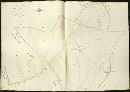 Faverolles - Section C2, dite des Bois.
