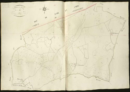 Faverolles - Section C4, dite des Bois.