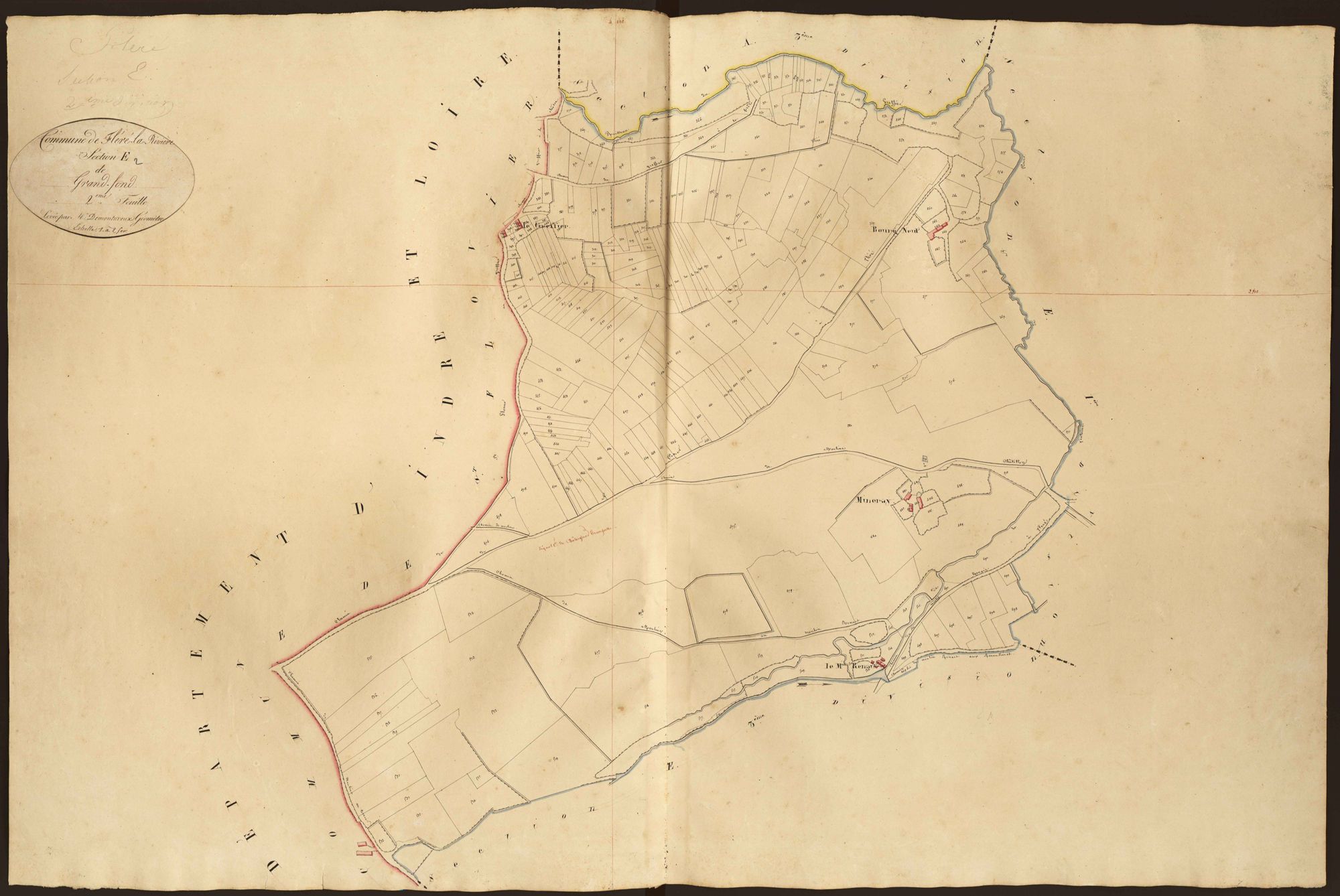 Fléré-la-Rivière - Section E2, dite de Grand Fond.