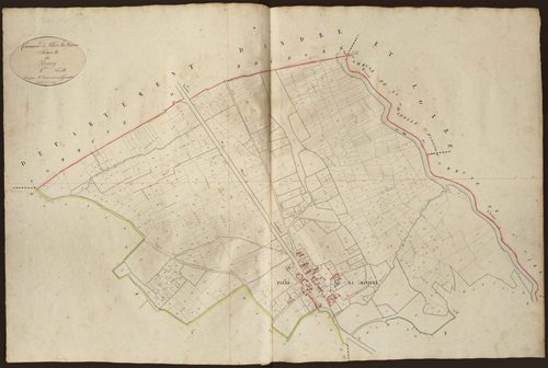 Fléré-la-Rivière - Section B1, dite du Bourg.