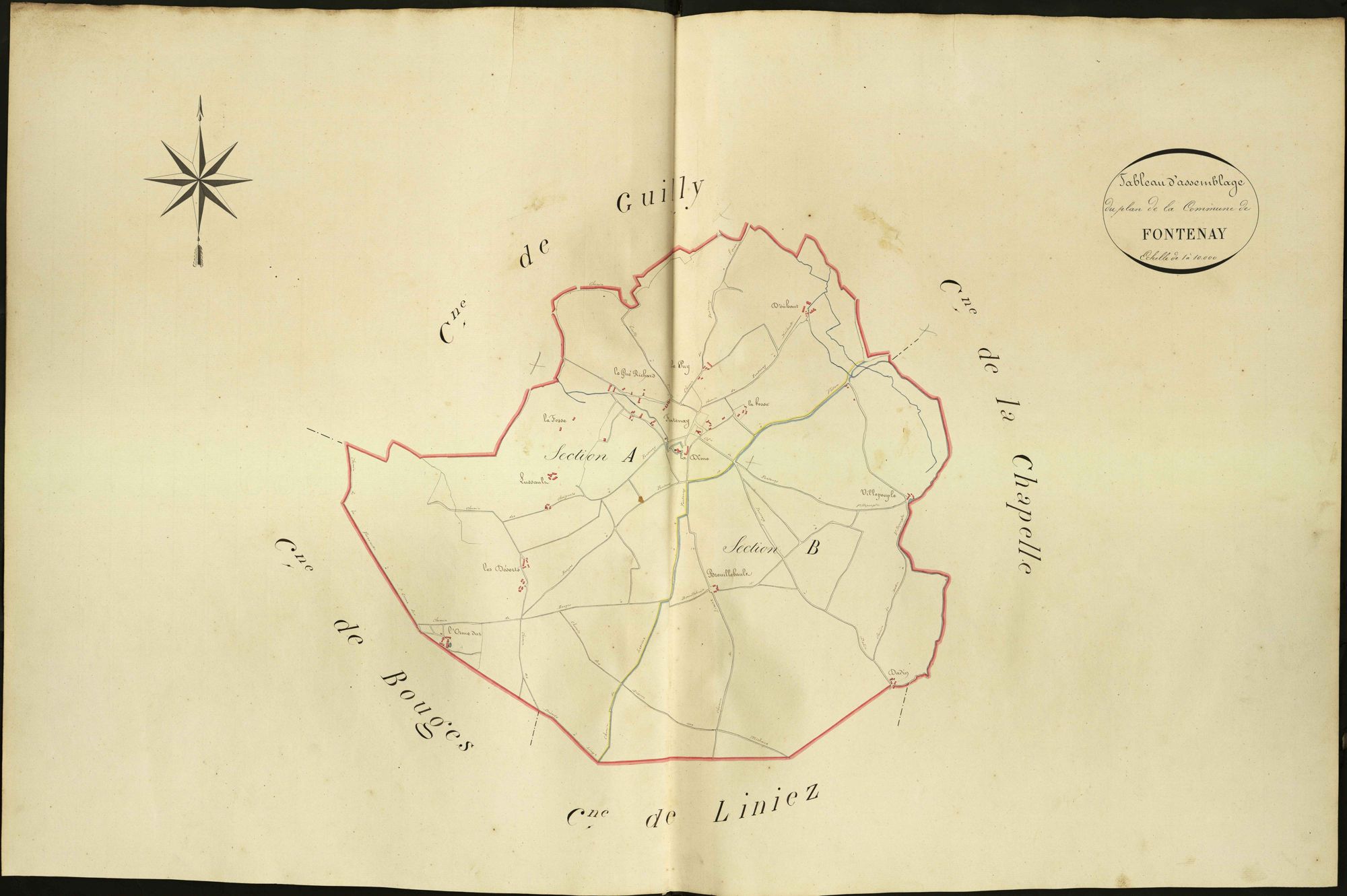 Fontenay - Tableau d'assemblage.