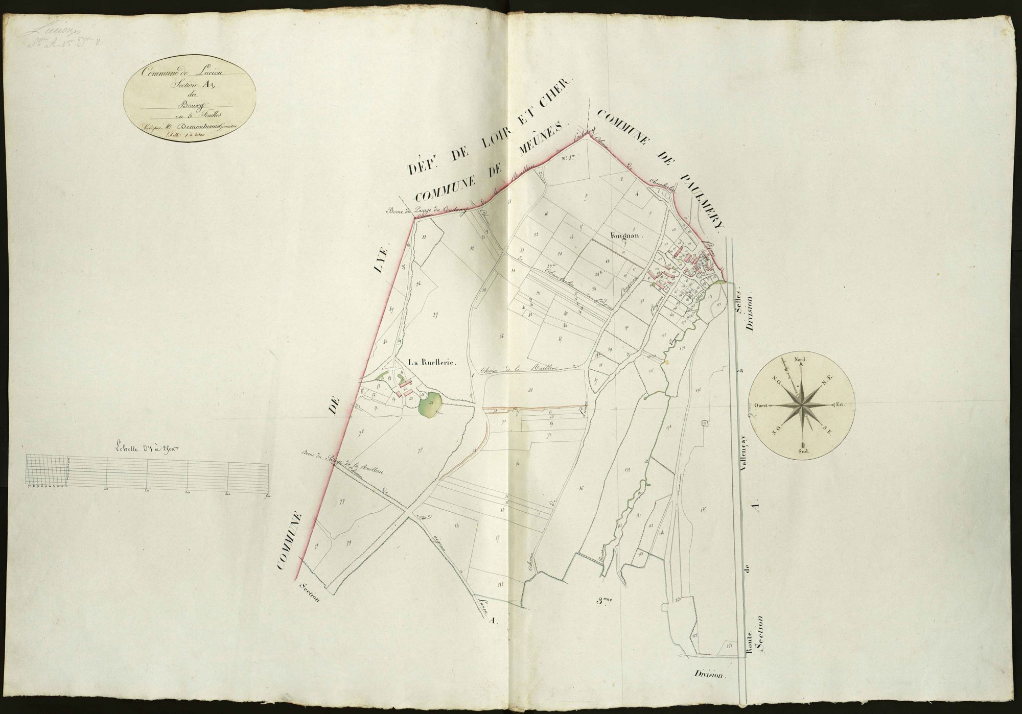 Fontguenand - Section A1, dite du Bourg (ancienne commune d Lucioux).