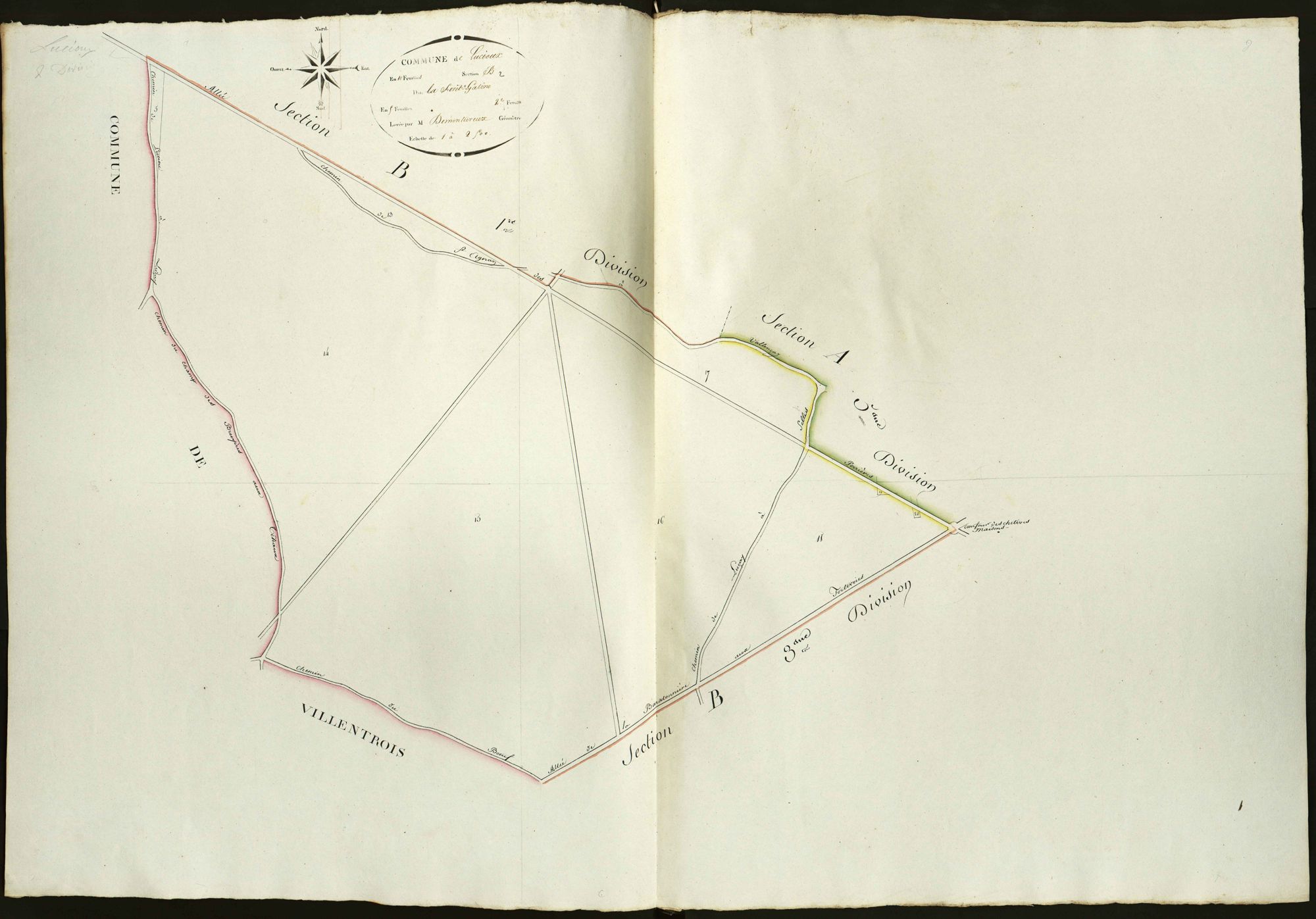 Fontguenand - Section B2, dite la Forêt de Gâtine (ancienne commune de Lucioux)
