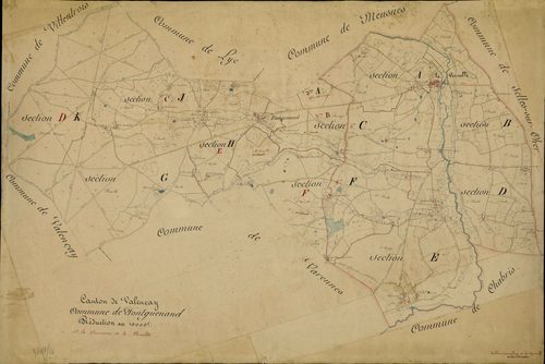Fontguenand - Tableau d'assemblage.