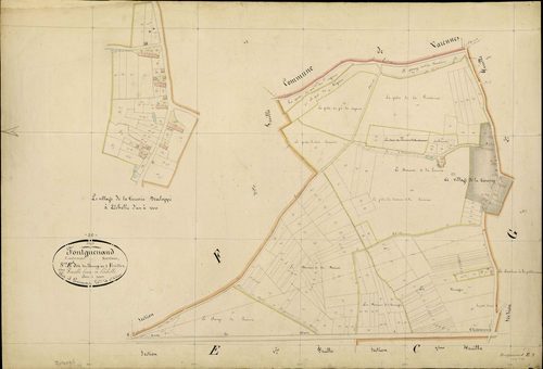 Fontguenand - Section E2, dite du Bourg.