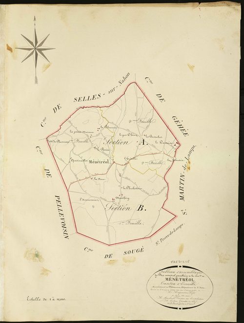 Frédille - Tableau d'assemblage.