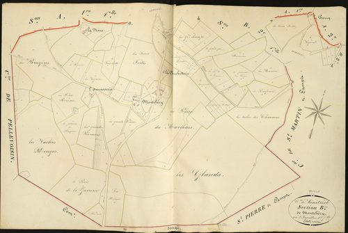 Frédille - Section B1, dite de Montchéry.