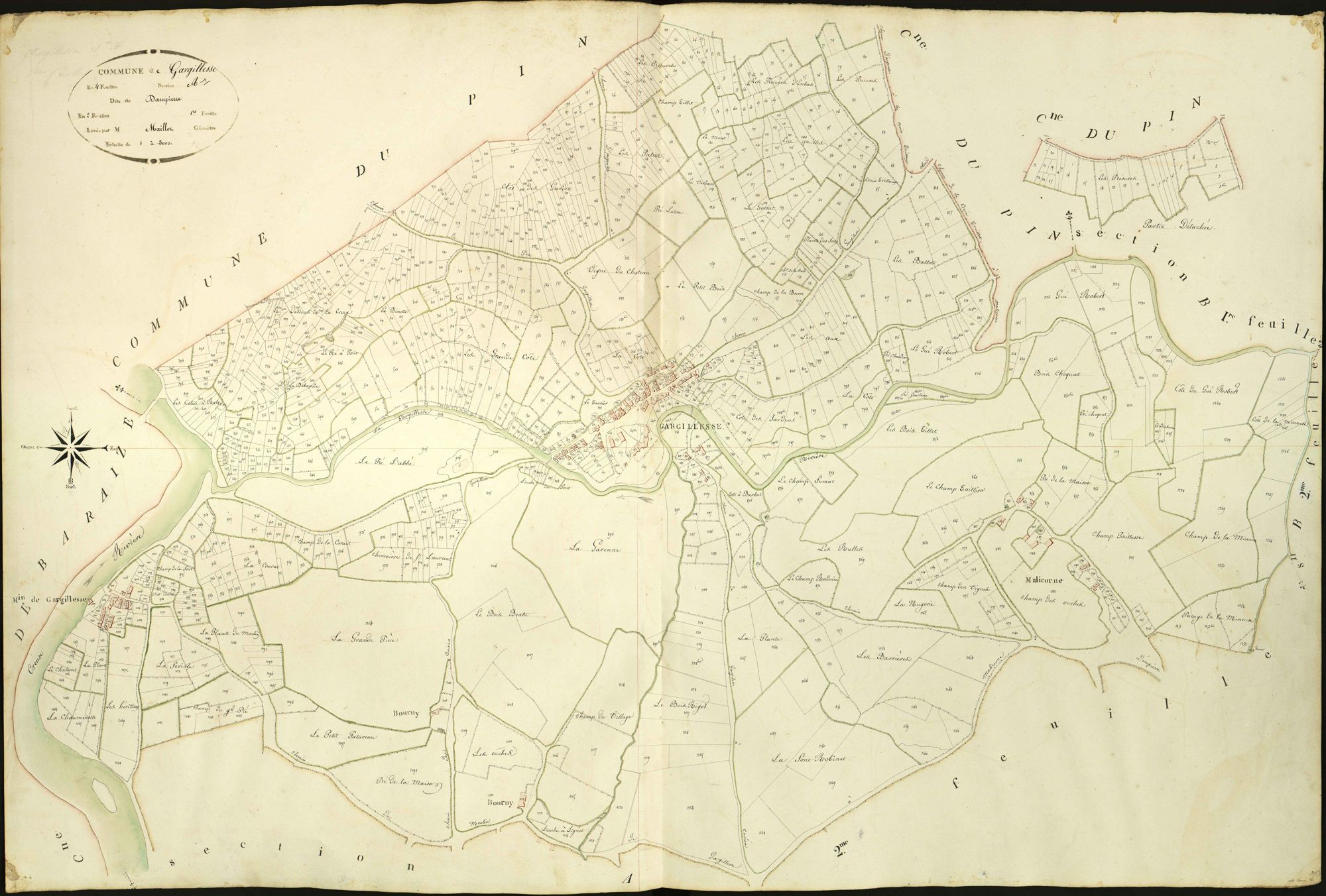 Gargilesse-Dampierre - Section A1, dite de Gargilesse.