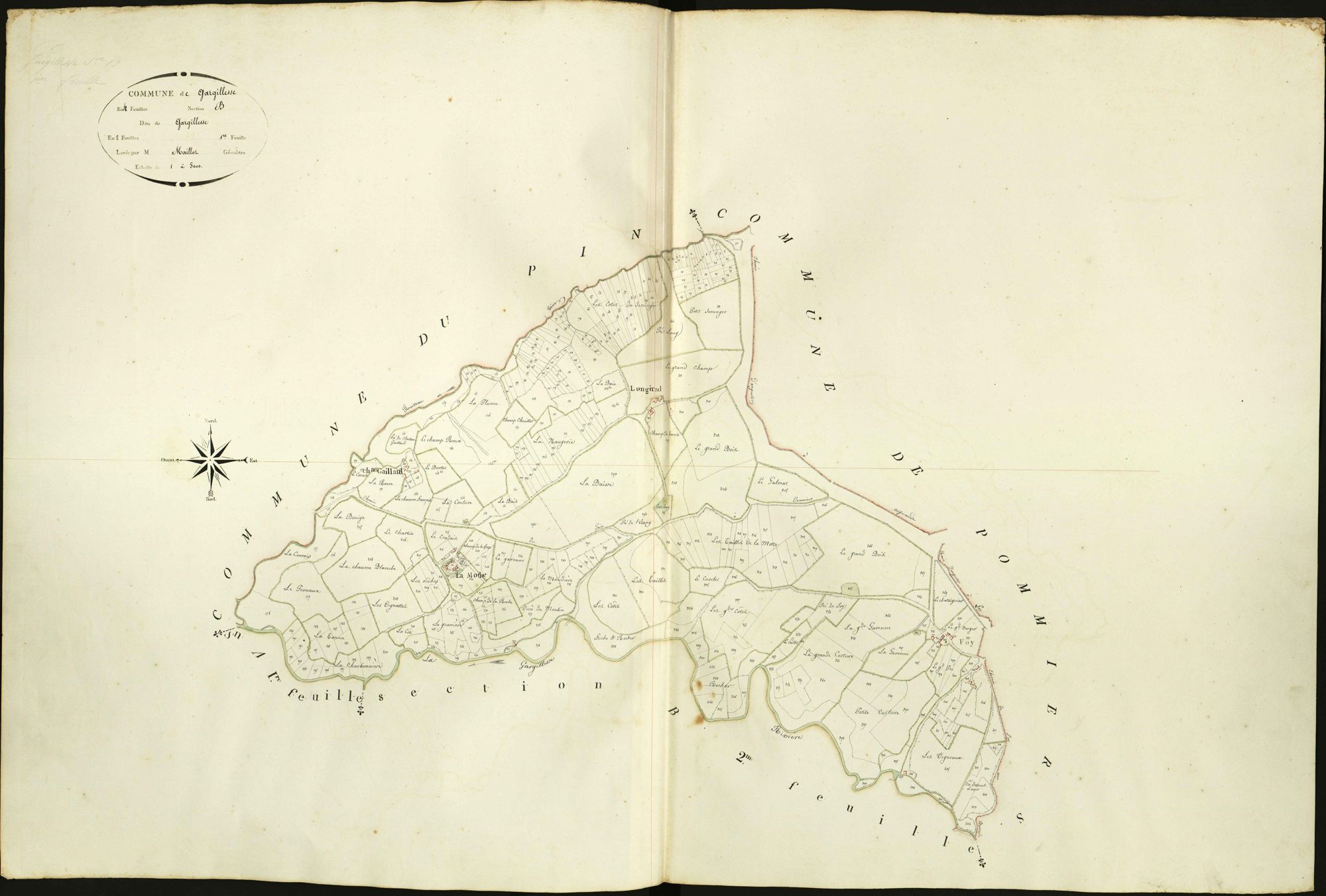 Gargilesse-Dampierre - Section B1, dite de Dampierre.