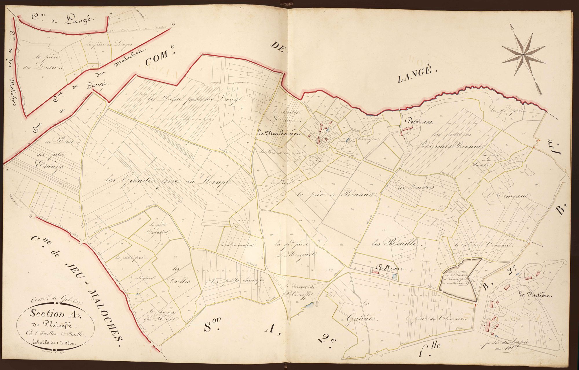 Gehée - Section A1, dite de Plaineffe.