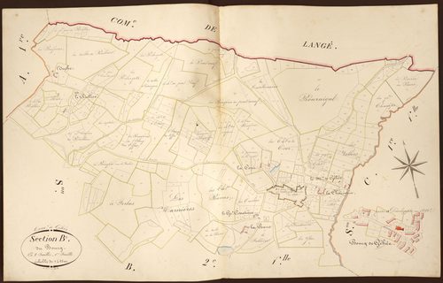 Gehée - Section B1, dite du Bourg.
