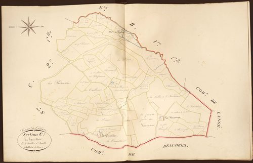 Gehée - Section C1, dite du Haut cour.