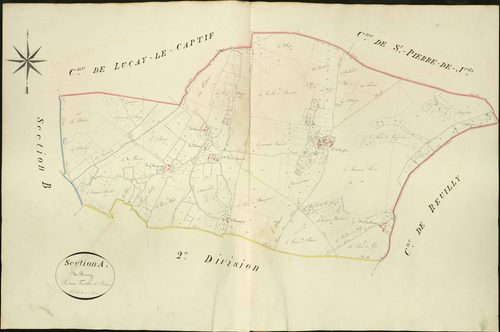 Giroux - Section A1, dite du Bourg.