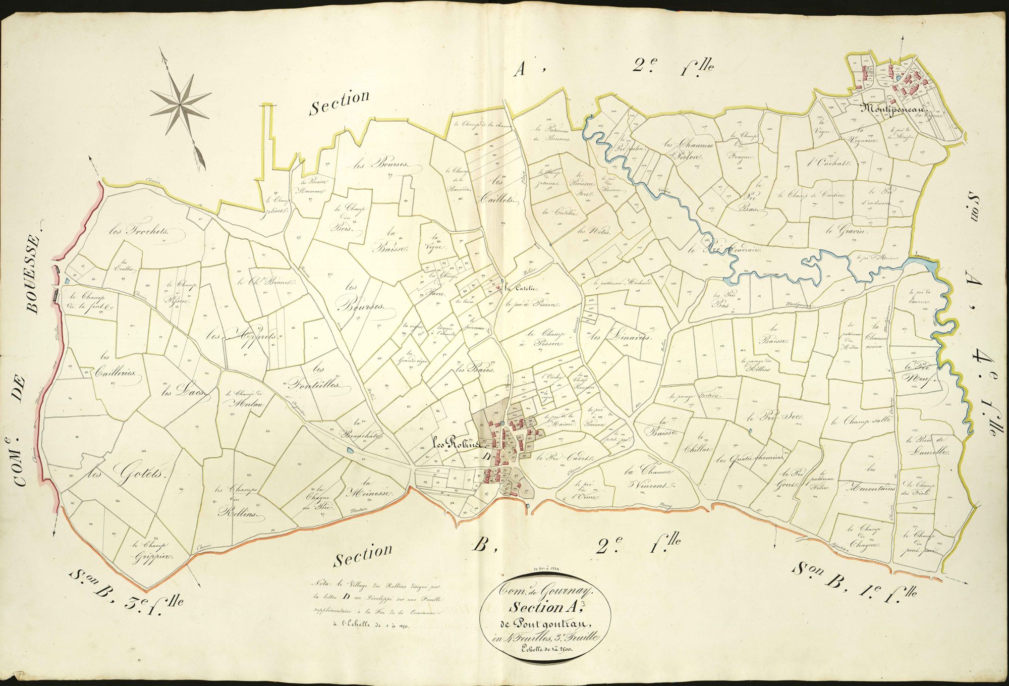Gournay - Section A3, dite de Pont Gontran.