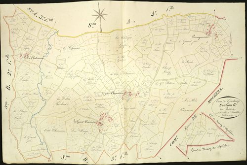 Gournay - Section B1, dite du Bourg.