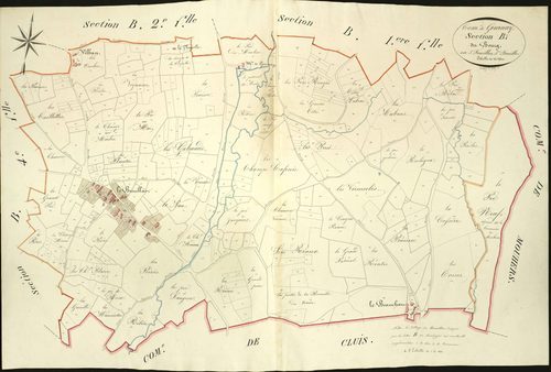 Gournay - Section B5, dite du Bourg.