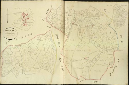 Guilly - Section C, dite du Bourg.