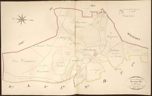 Heugnes - Section B1, dite de Mizeray.