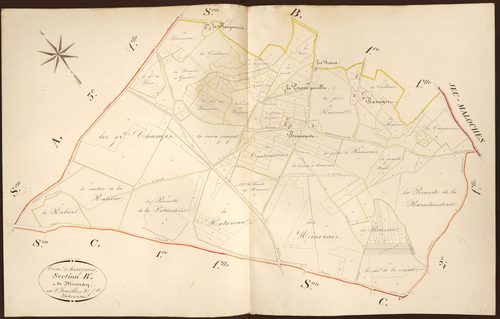 Heugnes - Section B2, dite de Mizeray.