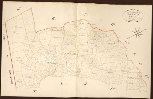 Heugnes - Section D1, dite d' Audière.