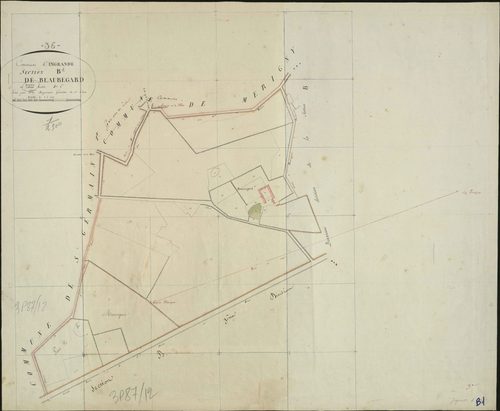 Ingrandes - Section B1, dite de Beauregard.