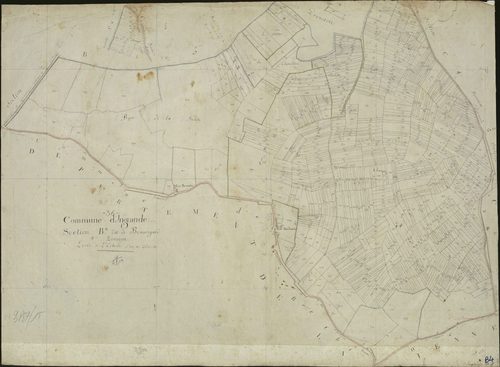 Ingrandes - Section B4, dite de Beauregard.
