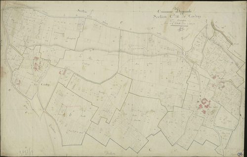 Ingrandes - Section C2, dite du Coudray.