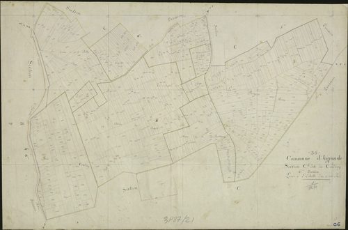 Ingrandes - Section C6, dite du Coudray.