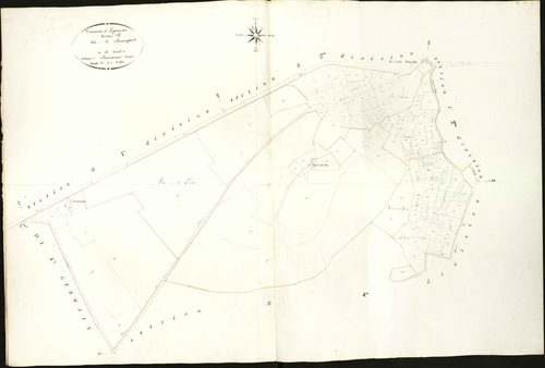 Ingrandes - Section B3, dite de Beauregard.